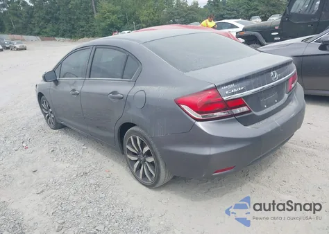 2015 Honda Civic Ex-L from USA, damaged, VIN 19XFB2F95FE240103